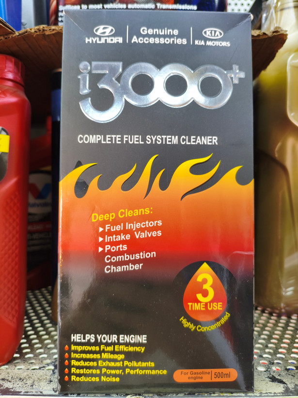 تمیز کننده سیستم سوخت خودرو مدل i3000 حجم 500 میلی لیتر مخصوص هیوندای کیا