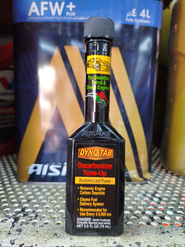کربن زدای DYNO-TAB مناسب برای 75 لیتر بنزین
