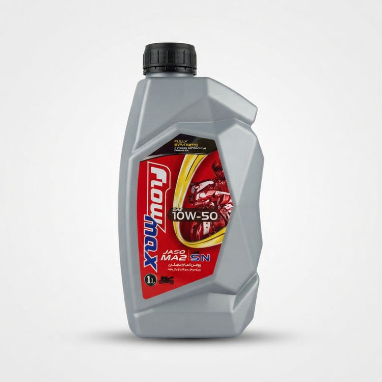 روغن موتور سیکلت تمام سنتری فلومکس ۱۰w-50 SN