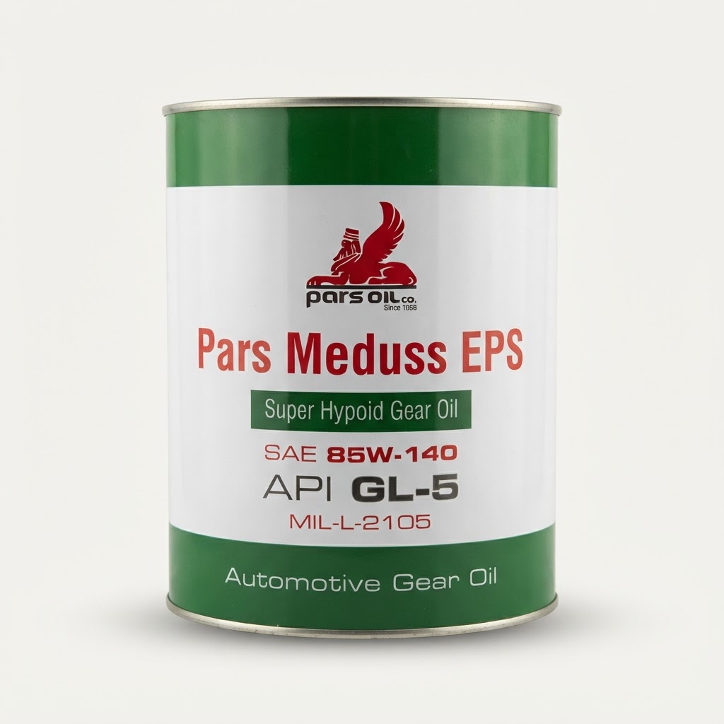 واسکازین پارس مدوس مدل  GL5 85w-140  EPS حجم 4 لیتر