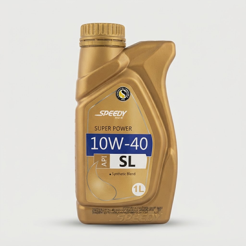 روغن موتور اسپیدی سوپر پاور ۱۰W-40  پلاستیکی ۱ لیتری