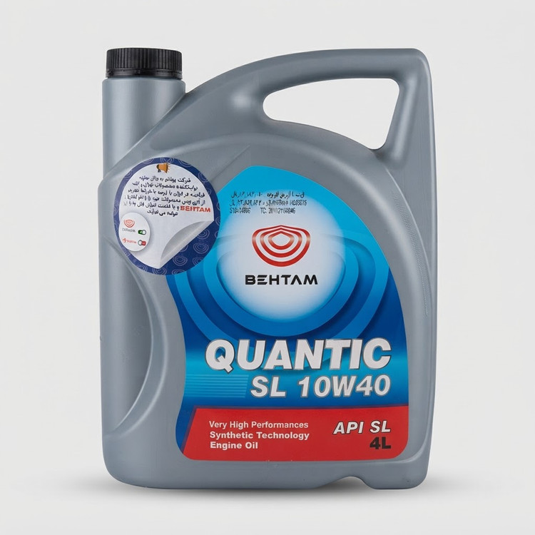 روغن موتور خودرو بهتام Quantic Sl-10W40 حجم 4 لیتر
