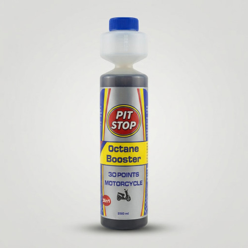 اوکتان سوخت PIT STOP بیشتر برای استفاده در موتور سیکلت