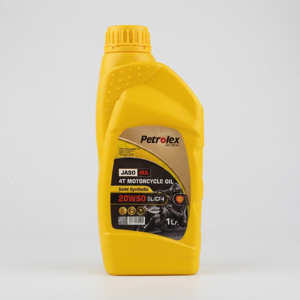 روغن موتور سیکلت ن پترولکس مدل SL/CF4 20W-50 حجم 1 لیتر